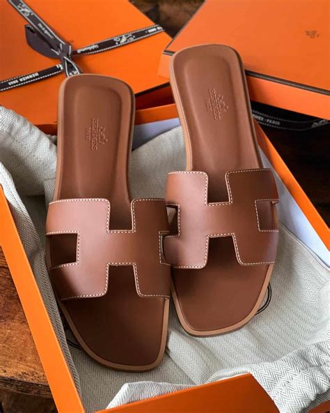 hermes australia sandals|Hermes oran sandals street style.